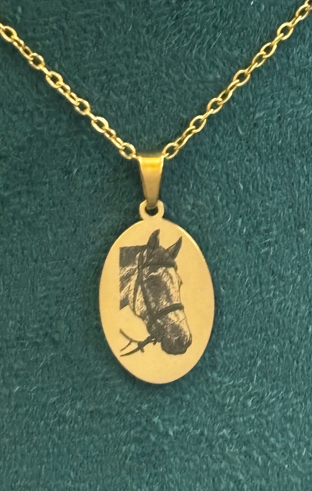 Personalised Oval Necklace