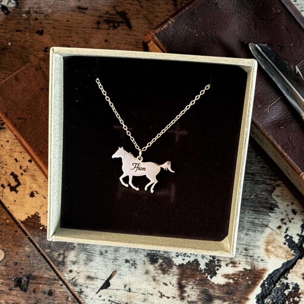 Personalised Horse Necklace