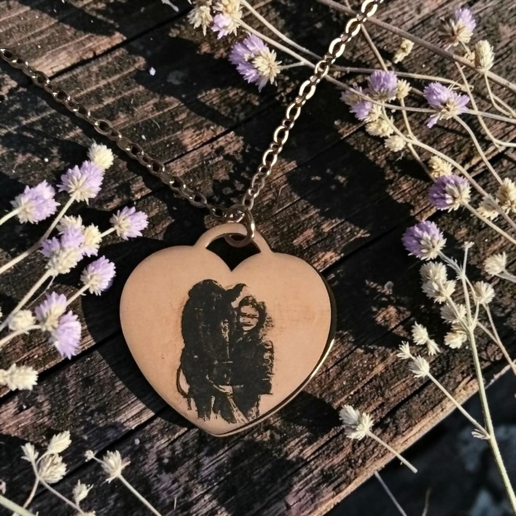 Personalised Heart Necklace