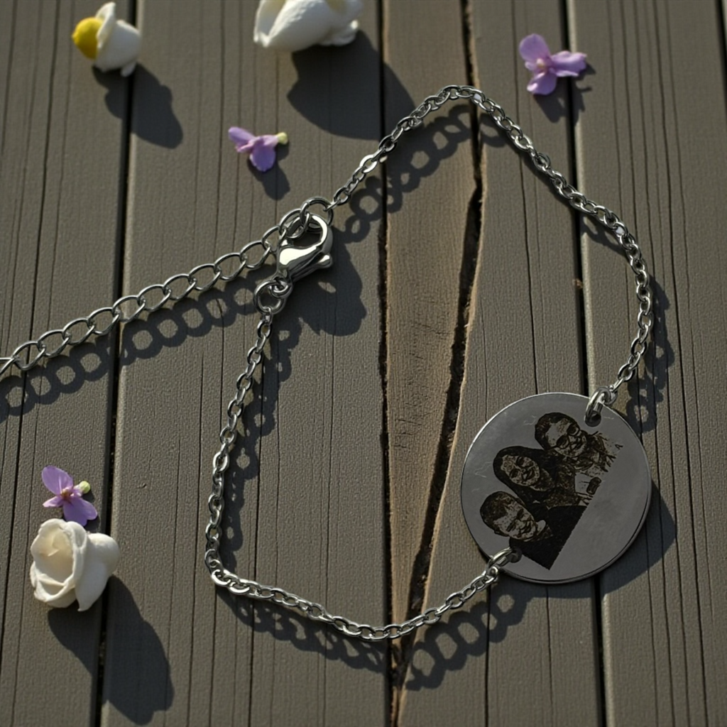 Personalised Coin Bracelet