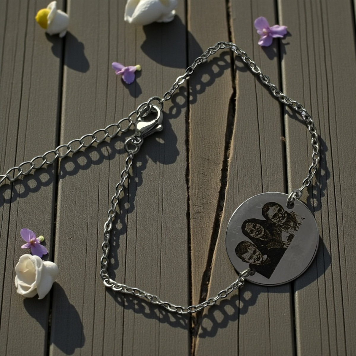 Personalised Coin Bracelet