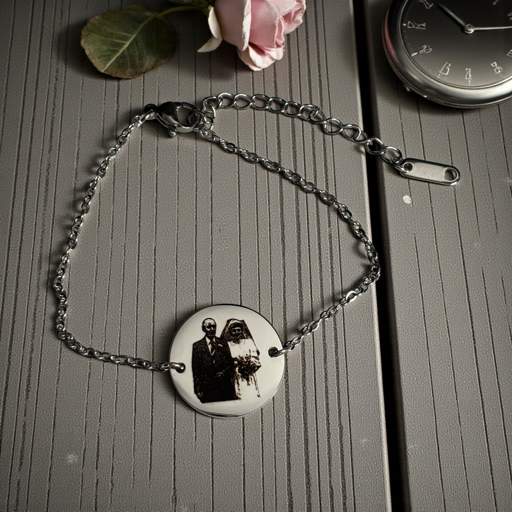 Personalised Coin Bracelet