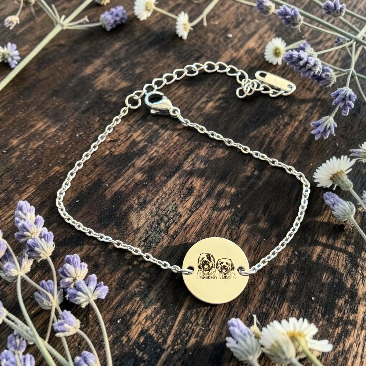 Personalised Coin Bracelet
