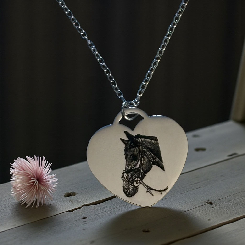 Personalised Heart Necklace