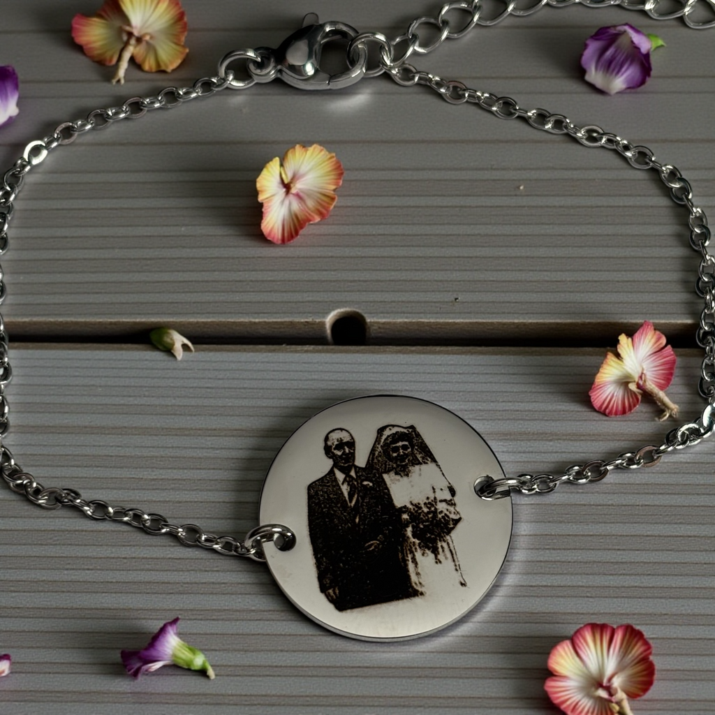 Personalised Coin Bracelet