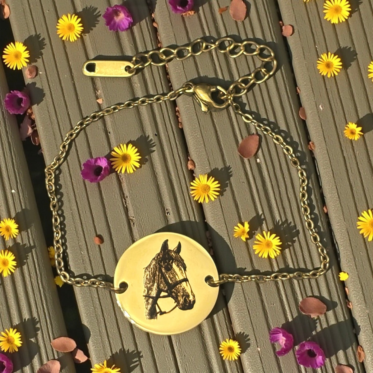 Personalised Coin Bracelet