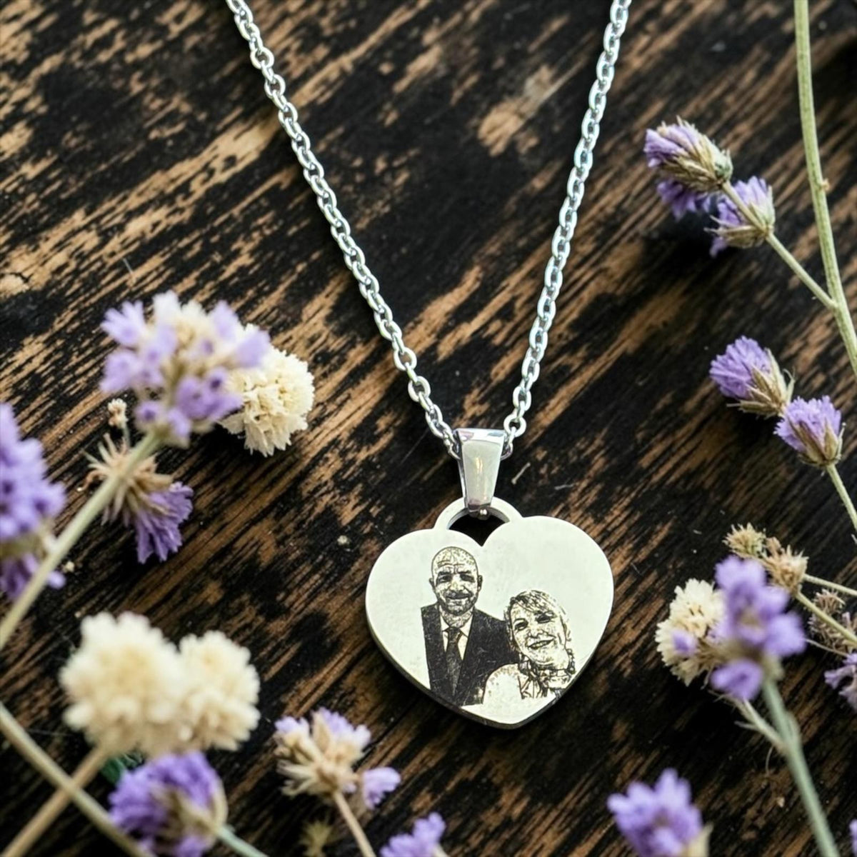 Personalised Heart Necklace
