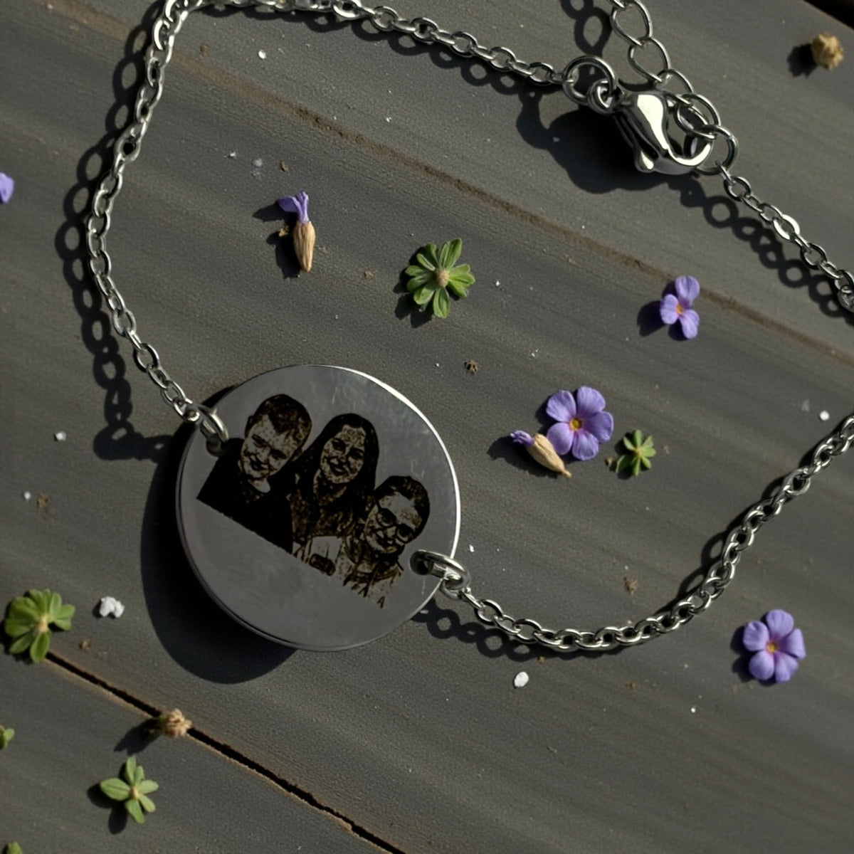 Personalised Coin Bracelet