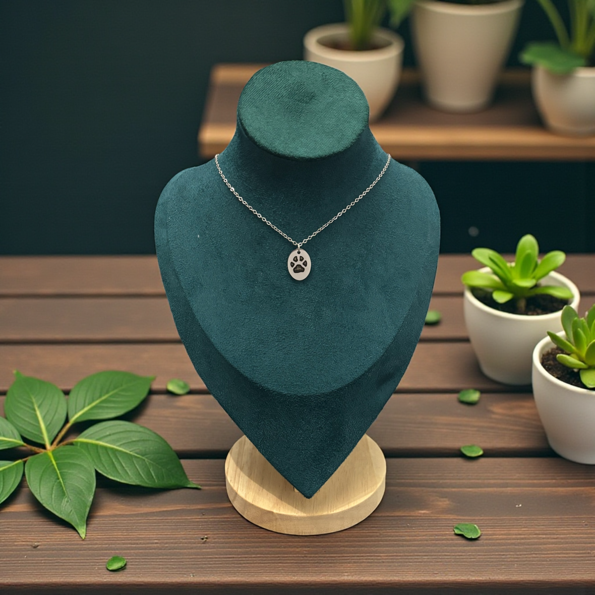 Personalised Oval Necklace