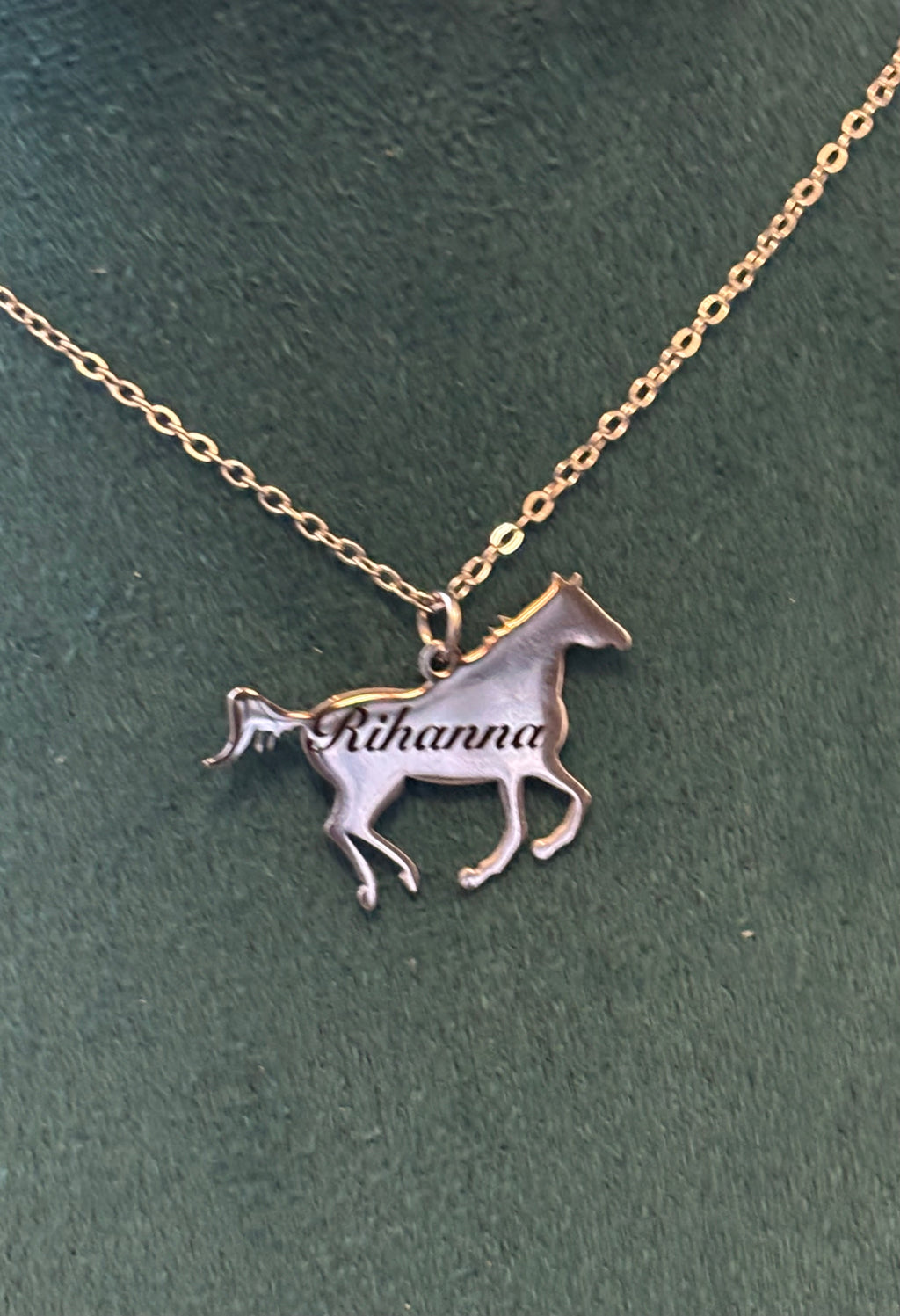 Personalised Horse Necklace