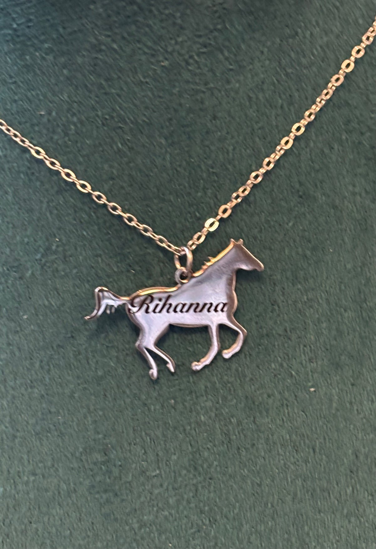 Personalised Horse Necklace