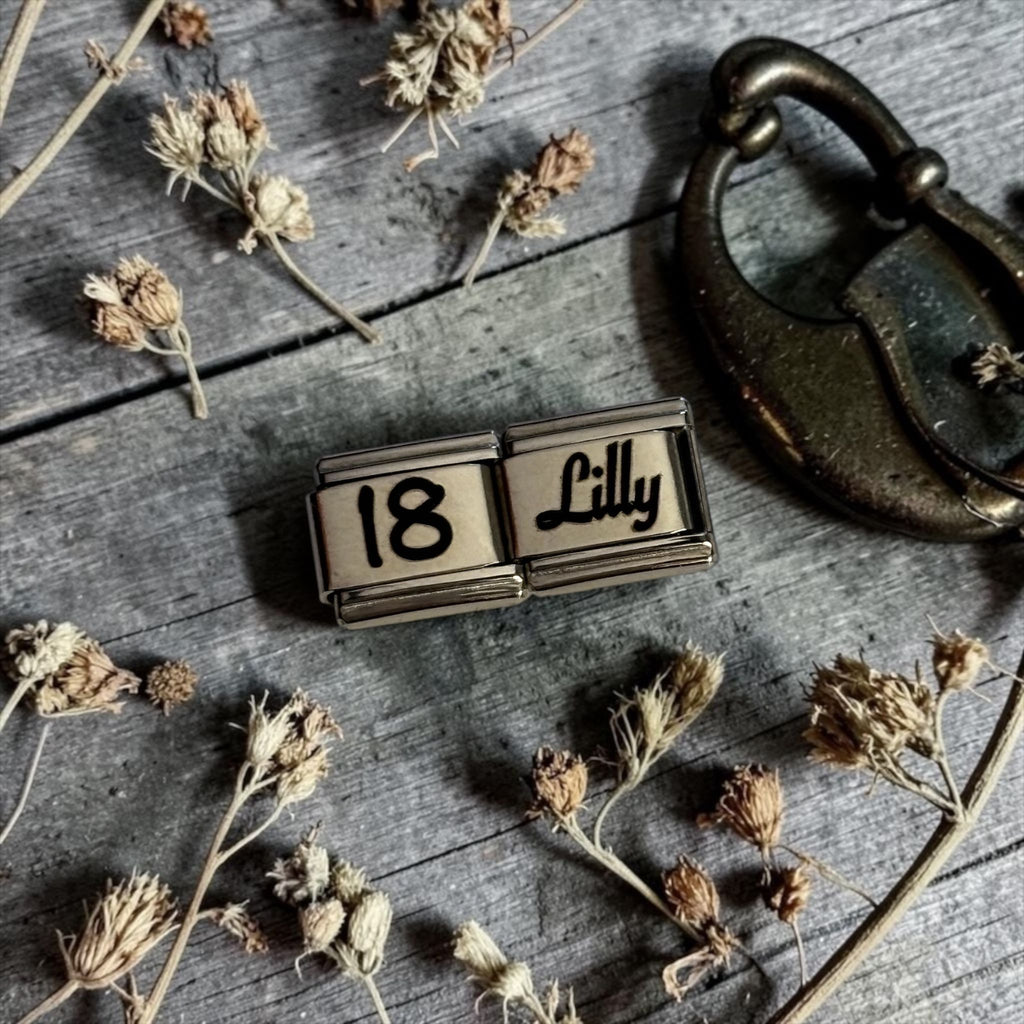Personalised Italian Charm